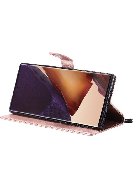 Mellow Shop Samsung Galaxy Not 20 Için Kılıf Ultra Flip Kickstand Pu Deri Darbeye (Yurt Dışından)