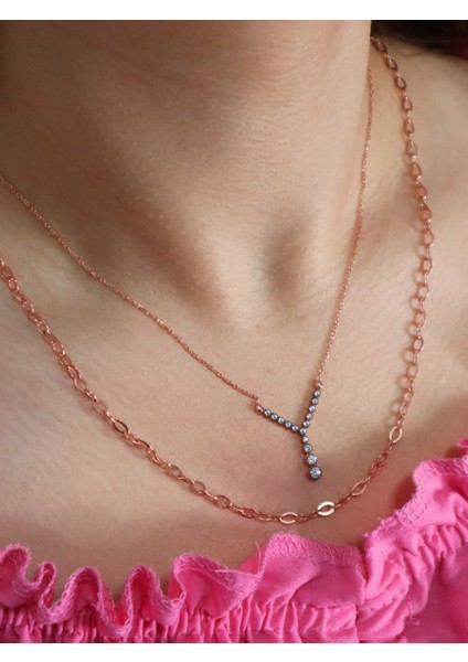 Elmas Montürlü Su Damlası Kolye modelleri