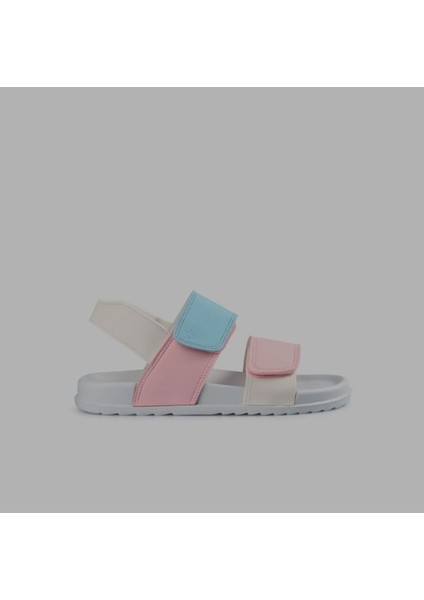 Krixi Kız Çocuk Beyaz-Pembe Phylon Sandalet