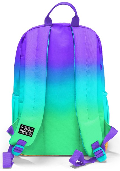 3'lü Okul Çanta Seti Mor Lila Renk Geçişli Ergonomik Tasarım 18 Litre indirimleri