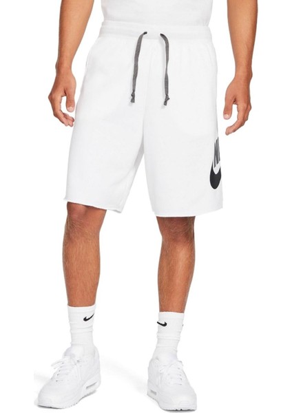 Sportswear Alumni Swoosh Beyaz Erkek Şort