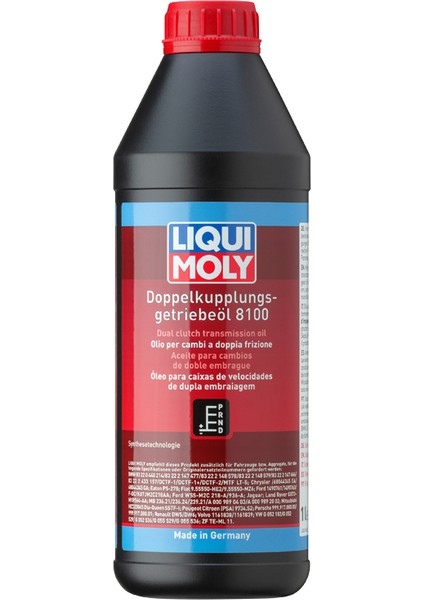 Liqui Moly Top Tec Atf 8100 Çift Kavramalı Dsg Şanzıman Yağı 1 Litre (Üretim Yılı: 2023)