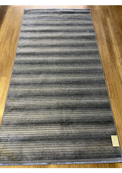 Mavi Çizgili Kilim - Retro Mutfak ve Koridor Halısı - Cool 402 fırsatları