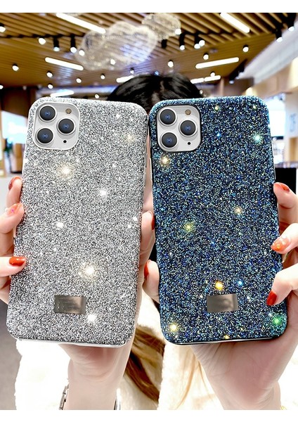 iPhone 11 Pro Max Için Kılıf Tpu+Pc Telefon Koruyucu Kapak Parıltılı Telefon Kabuğu-Gri/gümüş (Yurt Dışından) indirimleri