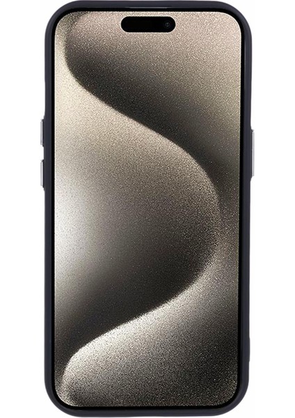 iPhone 15 Için Silikon Kılıf Lens Çubuğu Düşmeyi Önleyici Telefon Kapağı-Siyah (Yurt Dışından) indirimleri