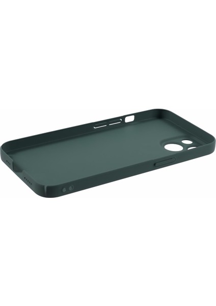 iPhone 14 Plus Telefon Kılıfı Için Cilt Dokunuşlu Ka Kaplamalı Sert Pc Telefon Arka Kapağı-Yeşil (Yurt Dışından) modelleri
