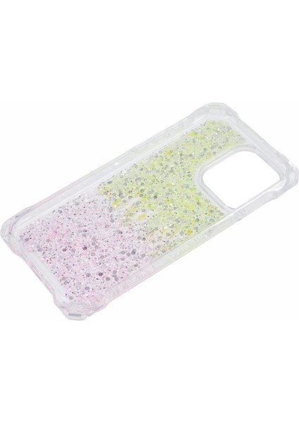 iPhone 15 Pro Max Için Telefon Kılıfları Degrade Çift Renkli Tpu+Akrilik Telefon Arka Kapakları-Sarı+Pembe (Yurt Dışından) modelleri