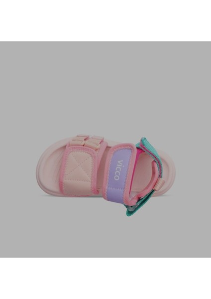Juju Kız Çocuk Pudra Filet Phylon Sandalet fiyatları