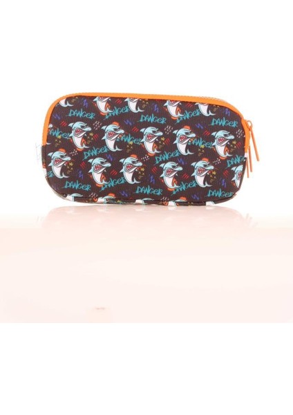 Kids 3 Bölmeli Kalem Çantası Cube Shark Siyah L8175 modelleri