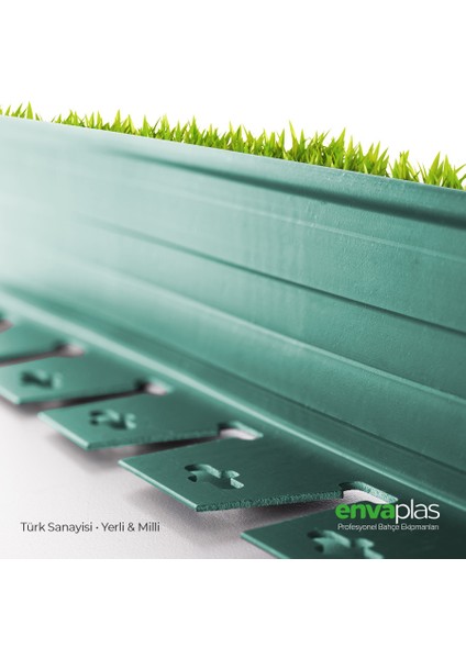 Çim Ayırıcı 25 M Yeşil Çim Sınırlayıcı Taş Toprak Ayıracı Çim Ayracı Çim Ayırıcı Bariyeri modelleri