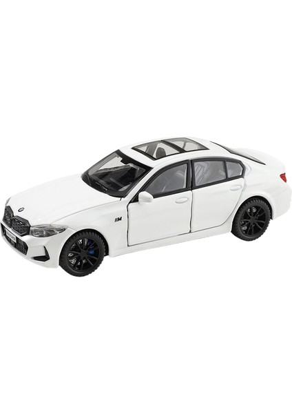 1/32 Bmw 320I Suv Açılabilir Sesli ve Işıklı Kapısı Olan Minyatür Döküm Oyuncak Araba Modeli (Yurt Dışından)