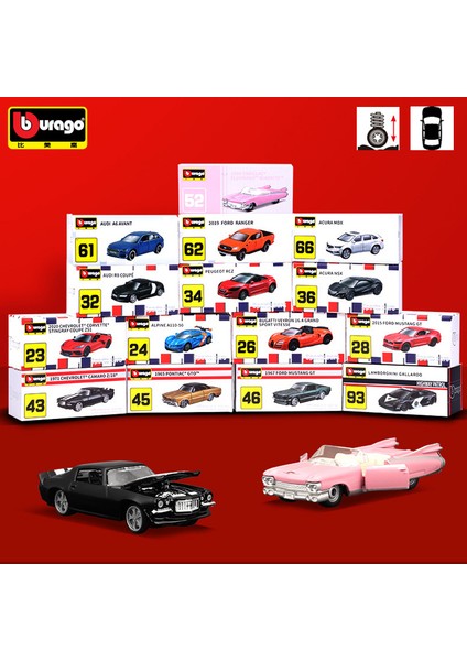 Bburago 1/64 Ölçekli Porsche 911 Gt2 Rs Minyatür Alaşım Araba Modeli Pres Döküm Araç Porsche Taycan Turbo (Yurt Dışından) fırsatları