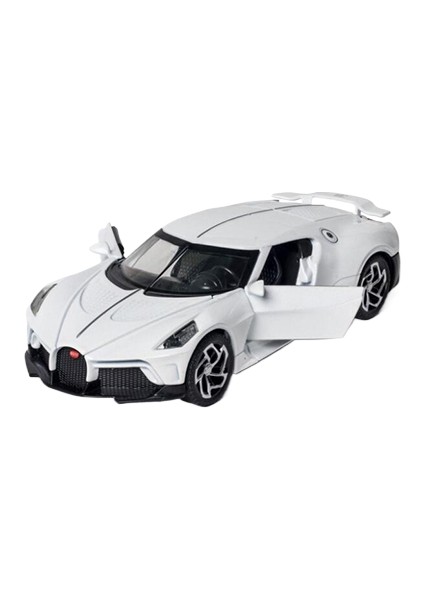 1:32 Bugatti Lavoi Ture Noire Alaşım Araba Modeli Döküm ve Oyuncak Araç Araba Oyuncak (Yurt Dışından)