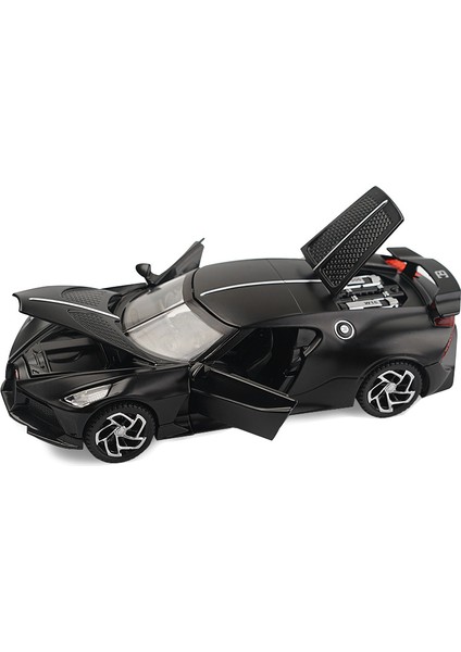 1:32 Bugatti Lavoi Ture Noire Alaşım Araba Modeli Döküm ve Oyuncak Araç Araba Oyuncak (Yurt Dışından)