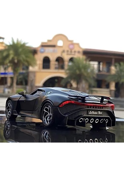 1:32 Bugatti Lavoi Ture Noire Alaşım Araba Modeli Döküm ve Oyuncak Araç Araba Oyuncak (Yurt Dışından)