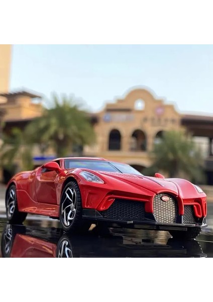 1:32 Bugatti Lavoi Ture Noire Alaşım Araba Modeli Döküm ve Oyuncak Araç Araba Oyuncak (Yurt Dışından)