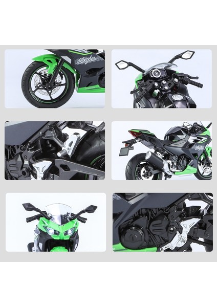 1/12 Kawasaki Ninja 400 Oyuncak Motosiklet Minyatür Döküm Metal Modeli (Yurt Dışından) fırsatları