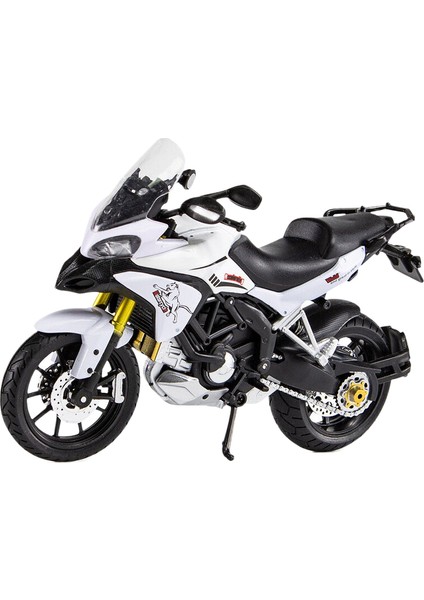 1/12 Ducati Mts Enduro Döküm Motosiklet Modeli Oyuncak Araç Serisi (Yurt Dışından)