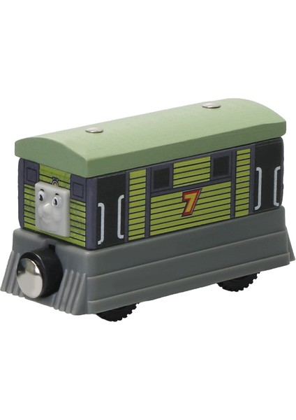 Thomas ve Arkadaşları Ahşap Cep Oyuncak Tren Model Oyuncak Molley Gold Diesel (Yurt Dışından)