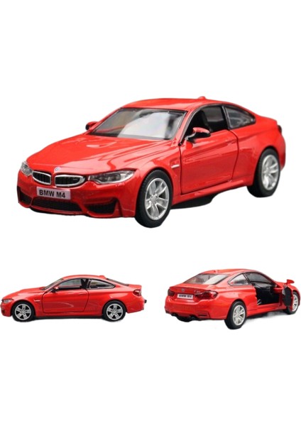 1/36 Bmw M4 Csl G82 Sedan Oyuncak Araba Minyatür Model Rmz Şehir Serbest Tekerlek (Yurt Dışından)