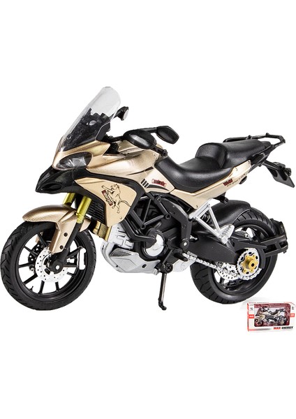 1/12 Ducati Mts Enduro Döküm Motosiklet Modeli Oyuncak Araç Serisi (Yurt Dışından)