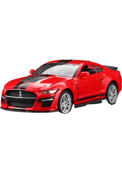 1:32 Ford Mustang Shelby GT500 Alaşım Spor Araba Modeli Döküm ve Oyuncak Araba Metal (Yurt Dışından)