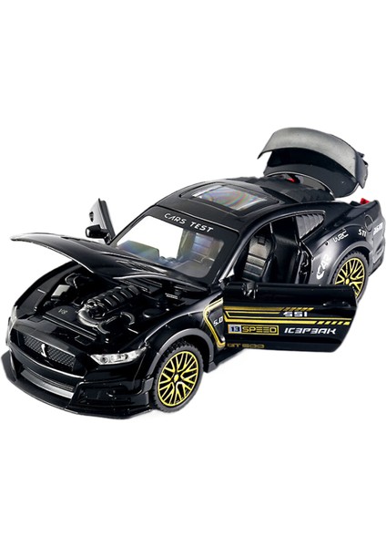 1:32 Ford Mustang Shelby GT500 Alaşım Spor Araba Modeli Döküm ve Oyuncak Araba Metal (Yurt Dışından)