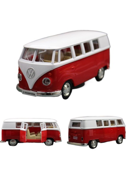 1/36 Volkswagen T1 Samba Otobüs Çocuk Oyuncağı Rmz City Classic (Yurt Dışından)