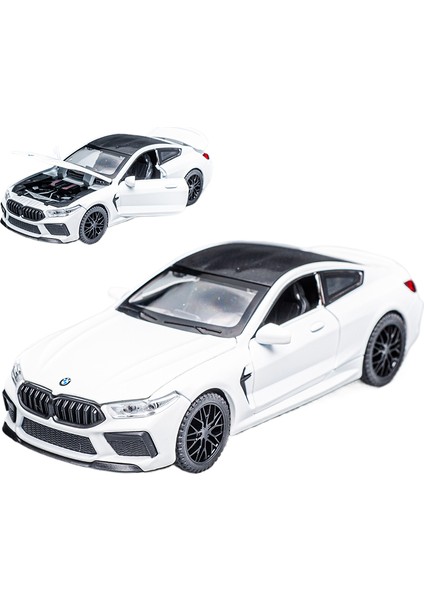 1:32 M8 Im Supercar Alaşım Model Araba Oyuncak Döküm Metal Döküm Ses ve Işık Araba Oyuncak (Yurt Dışından)