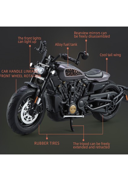 1:12 Motosiklet Off-Road Alaşım Döküm Model Araç Oyuncak Ses ve Işık Simülasyon Serisi (Yurt Dışından) fırsatları