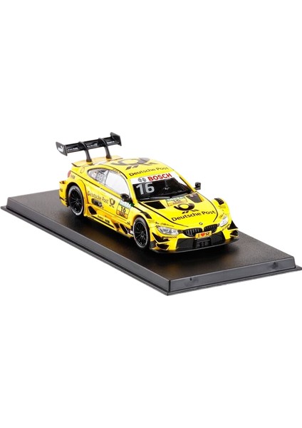 1:43 Ölçekli Rmz Şehir Oyuncak Pres Döküm Model Araç Bmw M4 Dtm Süper Fabrika Takımı Yarış Spor Araba Eğitim Serisi (Yurt Dışından)