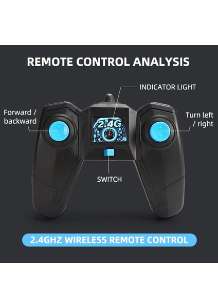 Uzaktan Kumandalı Tekne - Çocuklar Için Rc Araba Oyuncakları 2,4 Ghz Amfibi Su Geçirmez Gösteri Arabaları 4WD Canavar Kamyon Aracı 360° Her Arazide Su Plaj Havuz Oyuncak Erkek Kız (Yurt Dışından) fırsatları