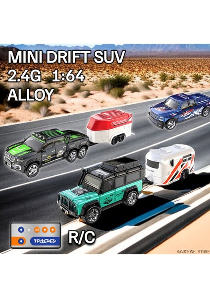 Uzaktan Kumandalı Araba 2.4g 5 Kanal 1:64 Alaşım Mini Uzaktan Kumanda Suv Drift Bir Saat Uzun Dayanıklılık Elektrikli Off-Road Araç Çocuklar Için (Yurt Dışından) fiyatları