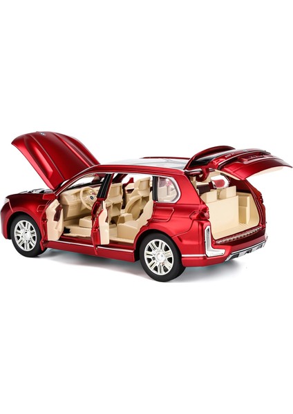 Bmw X7 Için Uyumlu Oyuncak Arabalar Oyuncak Araba 1:24 Ses ve Işık Koleksiyonlu Döküm Suv Model Araba Geri Çekin Metal Araba Oyuncakları Erkekler Için 3+ Yaşındaki Erkek Doğum Günü (Yurt Dışından) modelleri