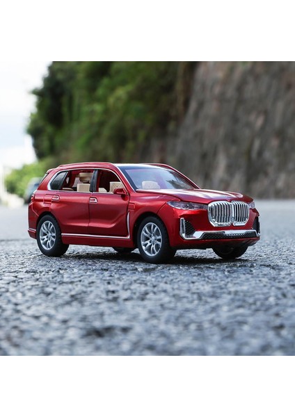 Bmw X7 Için Uyumlu Oyuncak Arabalar Oyuncak Araba 1:24 Ses ve Işık Koleksiyonlu Döküm Suv Model Araba Geri Çekin Metal Araba Oyuncakları Erkekler Için 3+ Yaşındaki Erkek Doğum Günü (Yurt Dışından) fırsatları