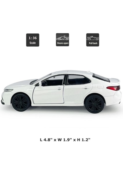 Camry Xse 2022 Model Araba 1/36 Ölçekli Döküm Oyuncak Arabalar Metal Alaşımlı Çocuk Döküm Araçlar, Geri Çek Kapılar Açık, Siyah Jant, Erkekler Için Koleksiyon, Erkek Çocuklar Için (Yurt Dışından) fiyatları