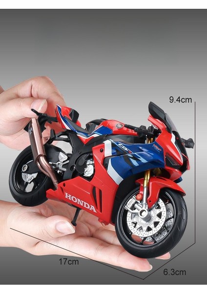 1/12 Honda Cbr 1000RR Fireblade Oyuncak Motosiklet Rmz City Döküm Metal Modeli (Yurt Dışından)