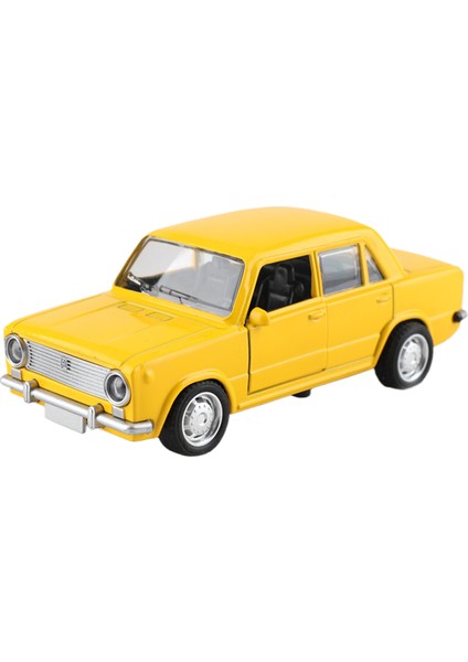 1:36 Alaşım Döküm Lada Eski Model Araba Modeli Klasik Geri Çekin Minyatür Araç Replika Koleksiyonu (Yurt Dışından)