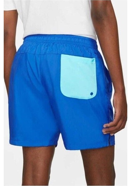 Sportswear Woven Flow Shorts Blue Unisex Günlük ve Deniz Şortu Mavi