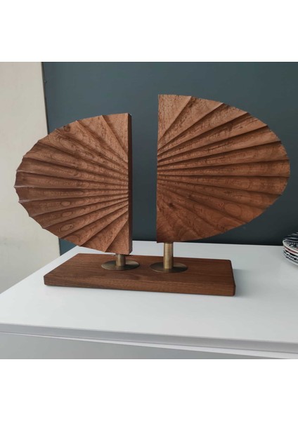 Iki Parçalı Dik Dekor 11*34*39 cm