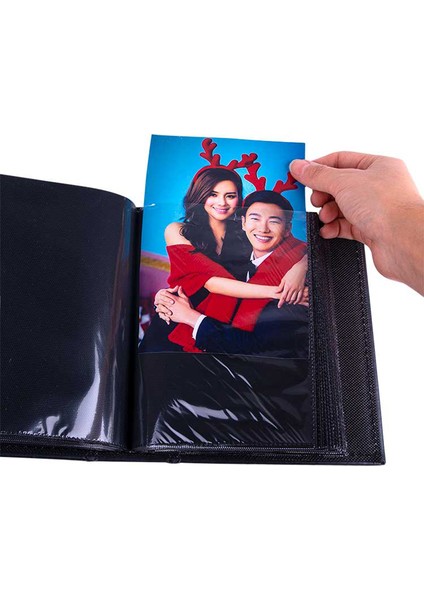 100'LÜK 13X18CM Pencereli Deri Fotoğraf Albümü fiyatları