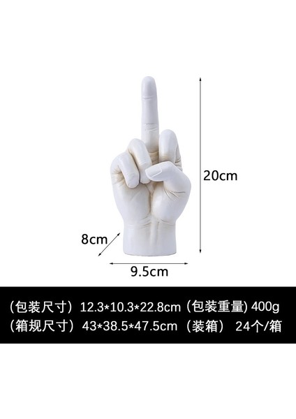 Amerikan Orta Parmak Hareketi Yaratıcı Kişiselleştirilmiş Parmak Heykel Ev Yatak Odası Reçine El Sanatları Süsler (Yurt Dışından) modelleri
