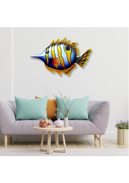 Metal Süsler Tropikal Hayvanlar Balık Duvar Asılı Ev Dekor (Yurt Dışından) fiyatları