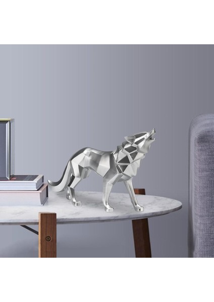 Geometrik Hayvan Ev Dekorasyonu Totem Kurt Ofis Dekoru (Yurt Dışından) fırsatları