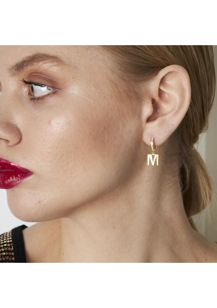 Basit Harf Küpeleri indirimleri