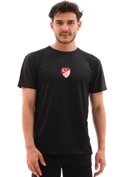 Siyah Hakem Antrenman Tişörtü, K0166 (Yağmur) 2xl fiyatları