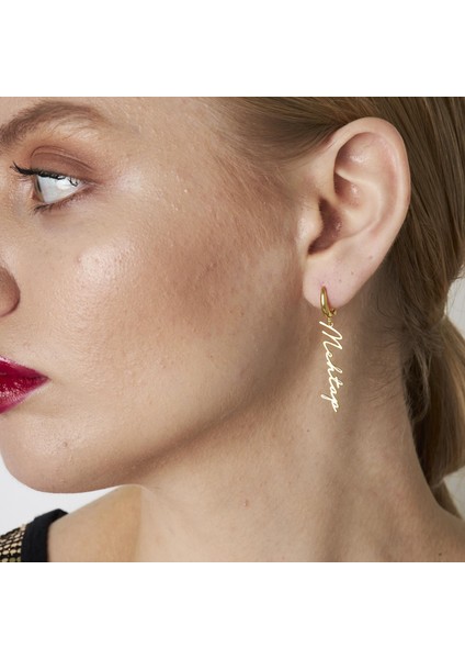 Imza Isim Küpeleri modelleri