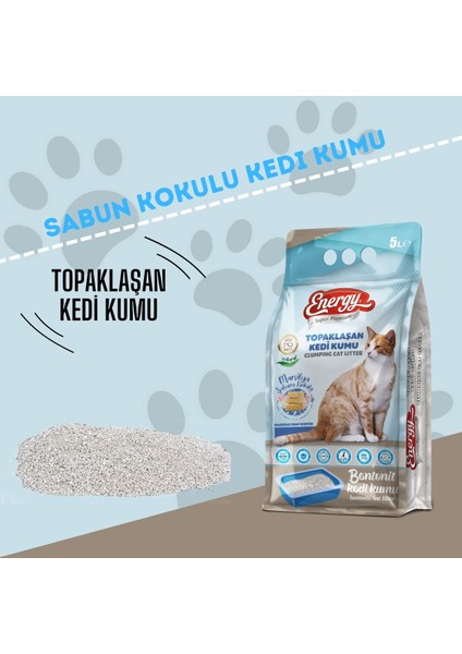 Bentonit Kedi Kumu Sabun Kokulu 5 Lt fiyatları