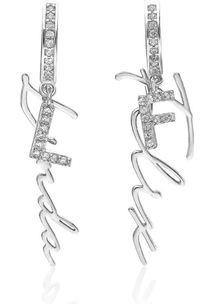 Zirkon Harf Isim Küpeleri fiyatları