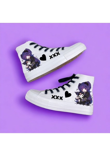 Dark Kurominilik Baskılı Sneaker Çocuk Spor Ayakkabı